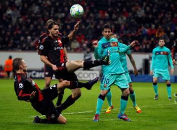 EL LEVERKUSEN SUBASTA PLAYERA DE LIO MESSI