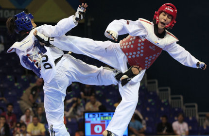 ESPINOZA, ACOSTA Y ROBLES SE LLEVAN EL ORO EN TKD