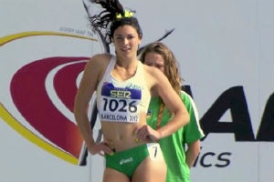 VIDEO: ATLETA HACE BAILE SENSUAL ANTES DE COMPETIR