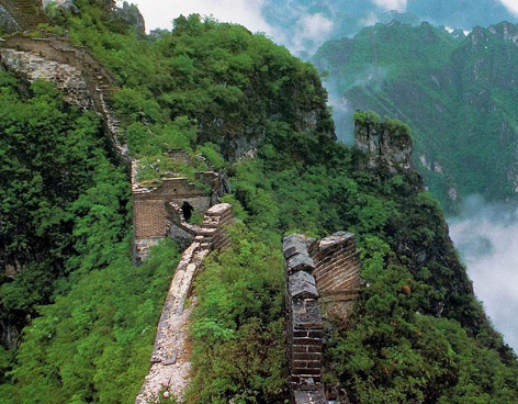 SE DERRUMBA LA GRAN MURALLA CHINA