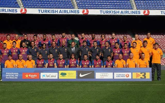 FOTO OFICIAL DE LA TEMPORADA DEL BARCELONA
