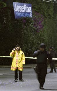 �QU� ES LO QUE DEJARON EN CASA DE CAMPA�A DE JOSEFINA V�ZQUEZ MOTA?