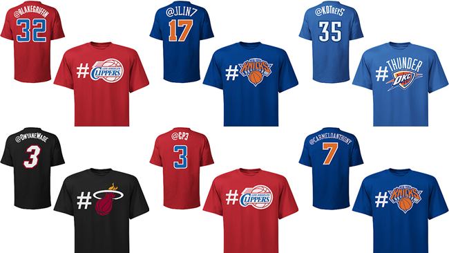 FOTOS DE LAS PLAYERAS TUITERAS DE LA NBA