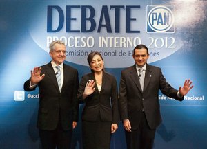 PRECANDIDATOS PANISTAS: EL PRI NO DEBE REGRESAR &nbsp;A LA PRESIDENCIA