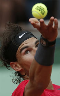 RAFAEL NADAL GANA A FERRER Y PASA A LA FINAL EN ROLAND GARROS