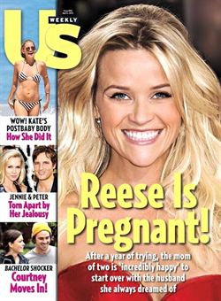 REESE WHITERSPOON EMBARAZADA DE TRES MESES