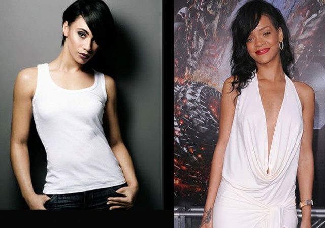FOTOS: RIHANNA USA DOBLE PARA CAMPA�AS PUBLICITARIAS