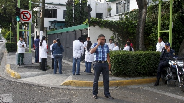 SISMO MAYOR A 6 GRADOS EN LA CIUDAD DE M�XICO