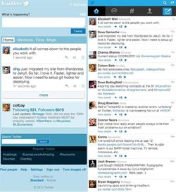 TWITTER ACTUALIZA LA VERSI�N PARA M�VILES