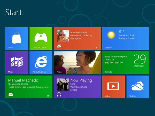 MICROSOFT: LAS TRES VERSIONES DE WINDOWS 8