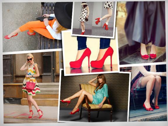 TIPS PARA SABER COMBINAR ZAPATOS ROJOS
