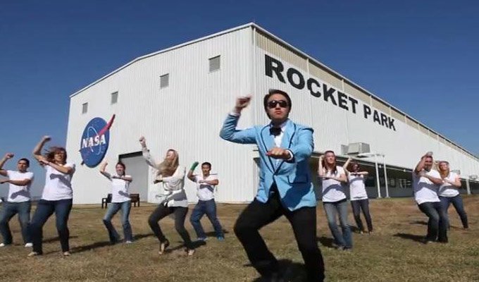 Video insólito: Integrantes de la NASA bailan el Gangnam style