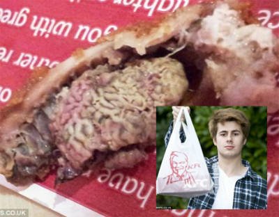 Las peores cosas encontradas en un plato de comida