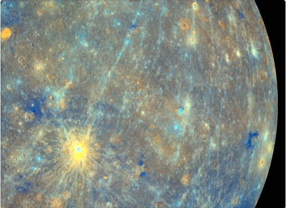 Imágenes nunca vistas del planeta Mercurio