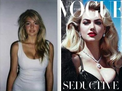 Foto de Kate Upton antes de ser sexy famosa