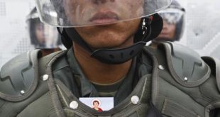 Muere un militar en las protestas de Venezuela
